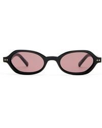 Le Specs - Gender Inclusive Foundry 52Mm Rectangular Sunglasses - Lyst