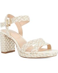 Dune - Manifesting Ankle Strap Platform Sandal - Lyst