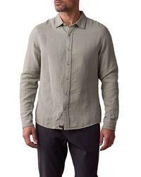 The Normal Brand - Kalo Cotton Gauze Button-Up Shirt - Lyst