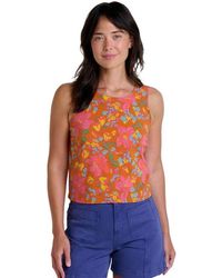 Toad & Co. - Sunkissed Button Back Tank - Lyst