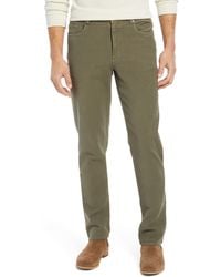 Faherty Brand Cotton Stretch Terry 5-pocket Pants in Faded Olive (Green ...