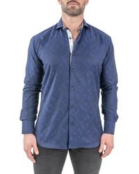 Maceoo - Einstein Jacqceepblack Button-Up Shirt - Lyst