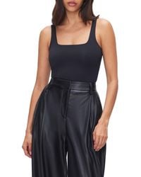 GOOD AMERICAN - Modern Tank Thong Bodysuit - Lyst