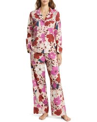 Nordstrom - Cozy Chic Print Flannel Pajamas - Lyst
