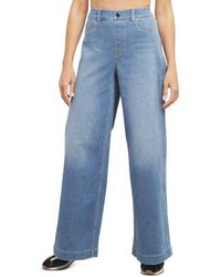 Spanx - Everywear Wide Leg Pull-On Jeans - Lyst