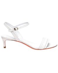 Santoni - Mid-Heel Sandal - Lyst