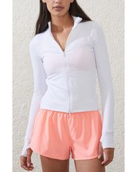 Cotton On - Active Core Zip Through Long Sleeve - Lyst