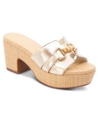 Chocolat Blu - Gianna Platform Slide Sandal - Lyst