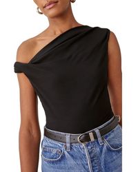Reformation - Cello One-Shoulder Knit Top - Lyst
