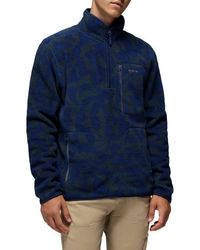 Prana - Tuff Fluff Fleece Half Zip Pullover - Lyst