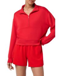Travis Mathew - Skyloft Soft Half Zip Sweatshirt - Lyst