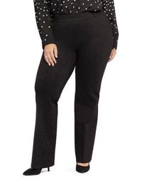 NYDJ - Sculpt-Her Pull-On Flare Ponte Pants - Lyst