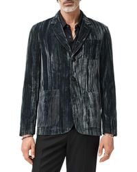 John Varvatos - Maddox Soft Velvet Jacket - Lyst