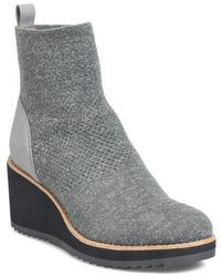 Söfft - Elaina Wedge Knit Bootie - Lyst