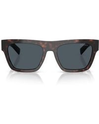 Prada - 55Mm Rectangular Sunglasses - Lyst