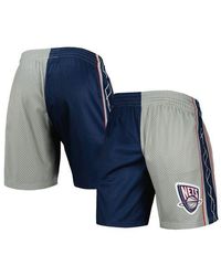 Mitchell & Ness - New Jersey Nets Hardwood Classics 2006 Split Swingman Shorts - Lyst