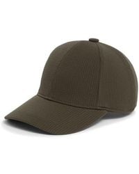Vince - Seersucker Baseball Cap - Lyst