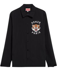 KENZO - Lucky Tiger Coach's Jacket - Lyst