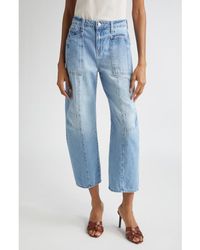 L'Agence - Cody High Waist Rodeo Jeans - Lyst