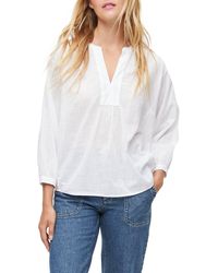 Michael Stars - Charlie Cotton Popover Top - Lyst