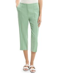 Theory - Slit Capri Pants - Lyst