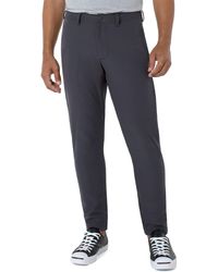 Guess Synthetic Men's Text Tape Jogger Pants in Black for Men - Lyst