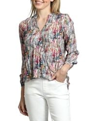 Apny - Printed Top - Lyst