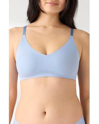 True & Co. - Rib Triangle Bra - Lyst