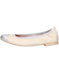 Pretty Ballerinas - Round Toe Elasticated Ballet Flat - Lyst