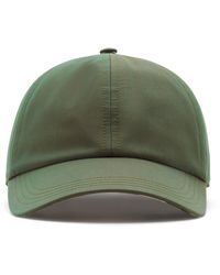 Burberry - Check Lined Cotton Twill Baseball Cap - Lyst