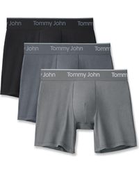 Tommy John - 3-Pack Second Skin 6-Inch Stretch Modal Boxer Briefs - Lyst