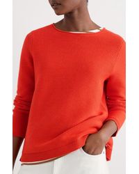 Seasalt Cornwall - Makers Rib Organic Cotton Sweater - Lyst