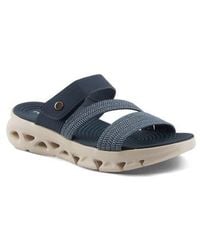 Flexus by Spring Step - Galvanesa Platform Wedge Slide Sandal - Lyst
