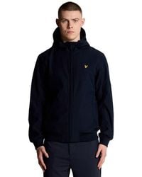 Lyle & Scott - Mesh Lined Softshell Jacket - Lyst