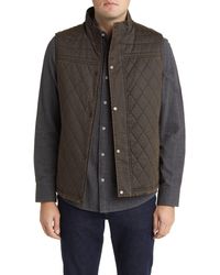 Johnston & Murphy - Anitque Quilted Vest - Lyst