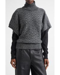Missoni - Zigzag Sequin Poncho - Lyst