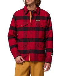 Columbia - High Cascades Plaid Shirt Jacket - Lyst