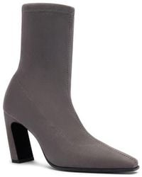 Stuart Weitzman - Stassi Stretch Leather Bootie - Lyst