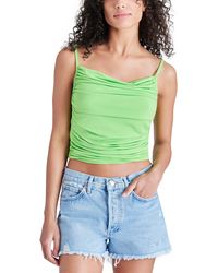 Steve Madden - Lenny Ruched Crop Camisole - Lyst