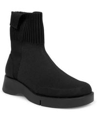 Aerosoles - Flame Flatform Knit Bootie - Lyst