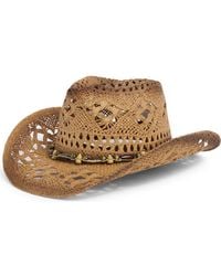 BP. - Faded Straw Cowboy Hat - Lyst