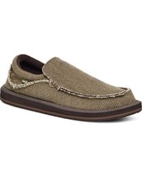 Sanuk - Chiba Woven Slip-On - Lyst