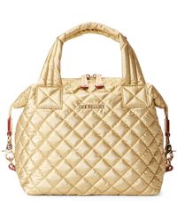 MZ Wallace - Small Sutton Deluxe Quilted Nylon Crossbody Bag - Lyst