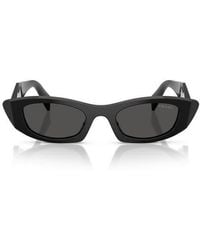 Prada - 50Mm Oval Sunglasses - Lyst