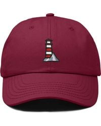 Alix - Lighthouse Embroidered Dad Hat - Lyst