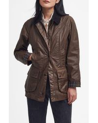 Barbour - Beadnell Waxed Cotton Jacket - Lyst