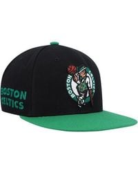 Mitchell & Ness - Boston Celtics Side Core 2.0 Snapback Hat - Lyst