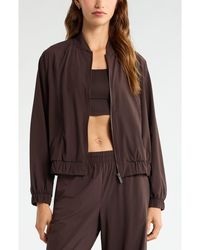 Zella - Atlas Bomber Jacket - Lyst
