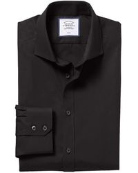 Charles Tyrwhitt - Non-Iron Poplin Cutaway Slim Fit Shirt Double Cuff - Lyst