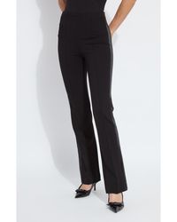 Lyssé - E Sequin Side Stripe Stretch Ponte Tuxedo Pants - Lyst